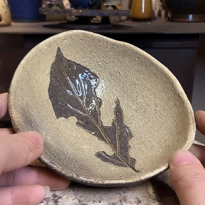 盘手工高温原矿窑变