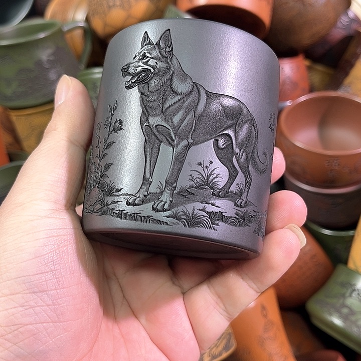 茶杯紫砂全手工紫砂主人杯