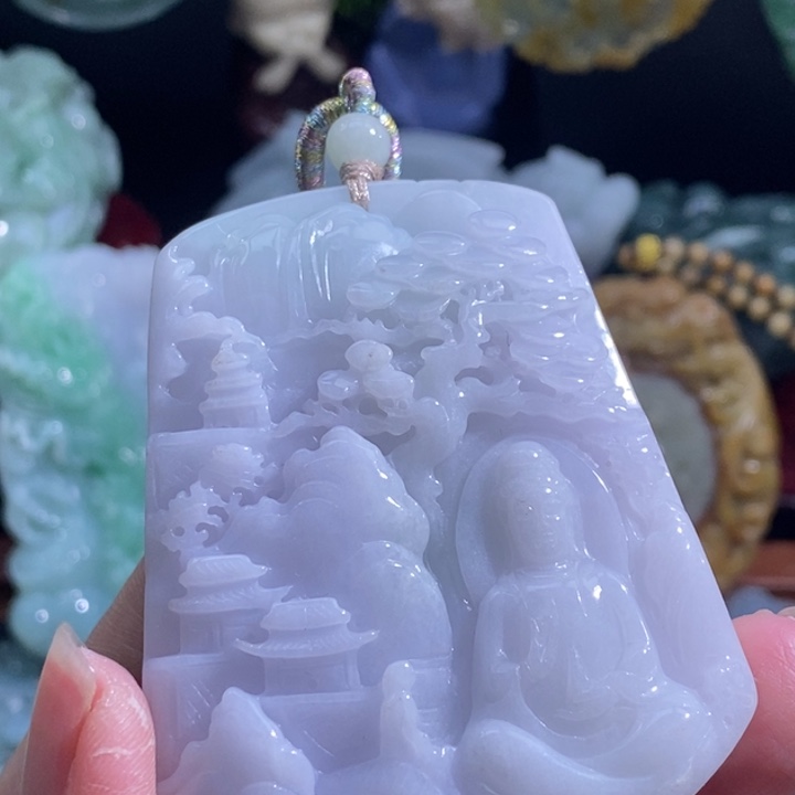 【闪购商品】颈饰未镶嵌翡翠观音