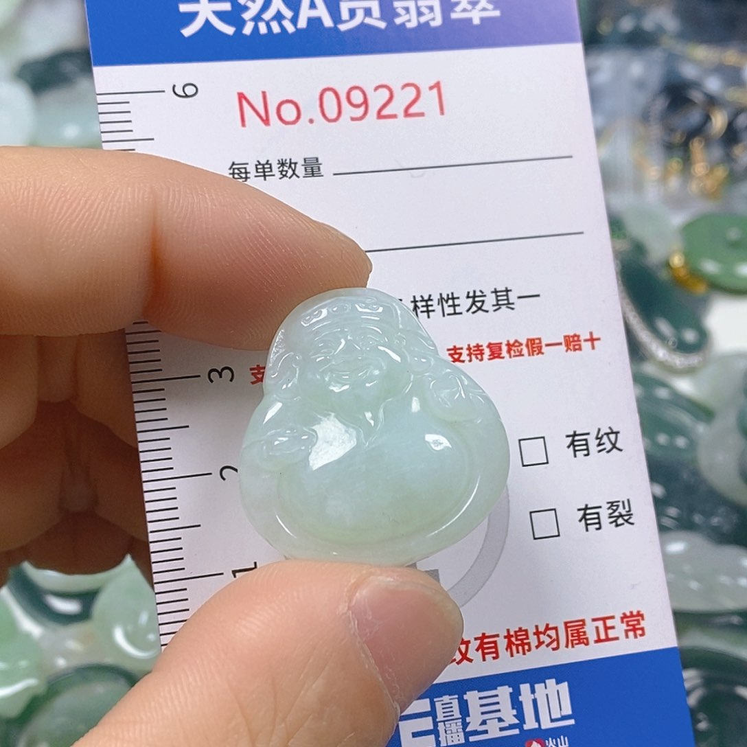 翡翠颈饰未镶嵌天然翡翠