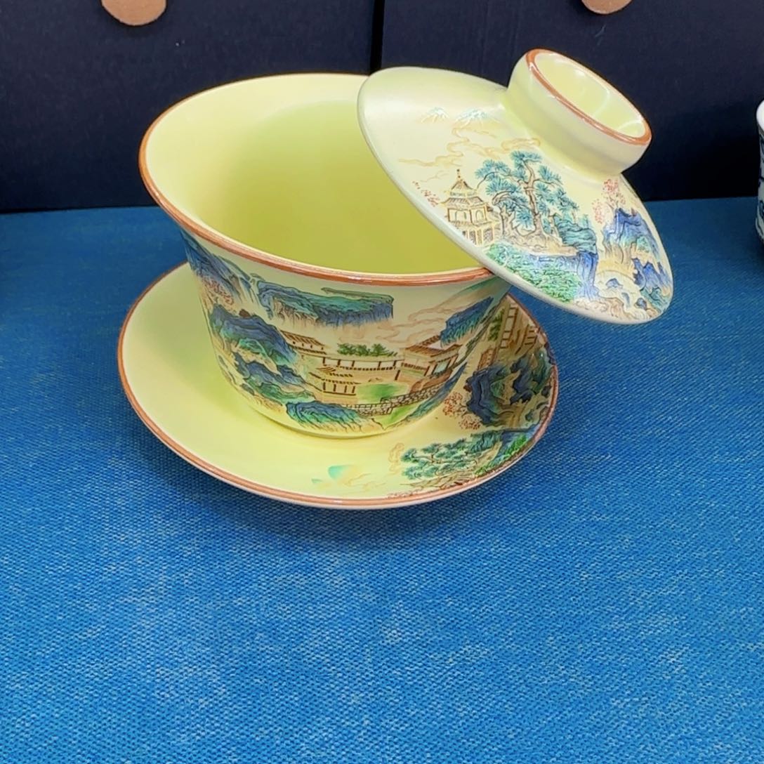 这些盖碗真好看！！！