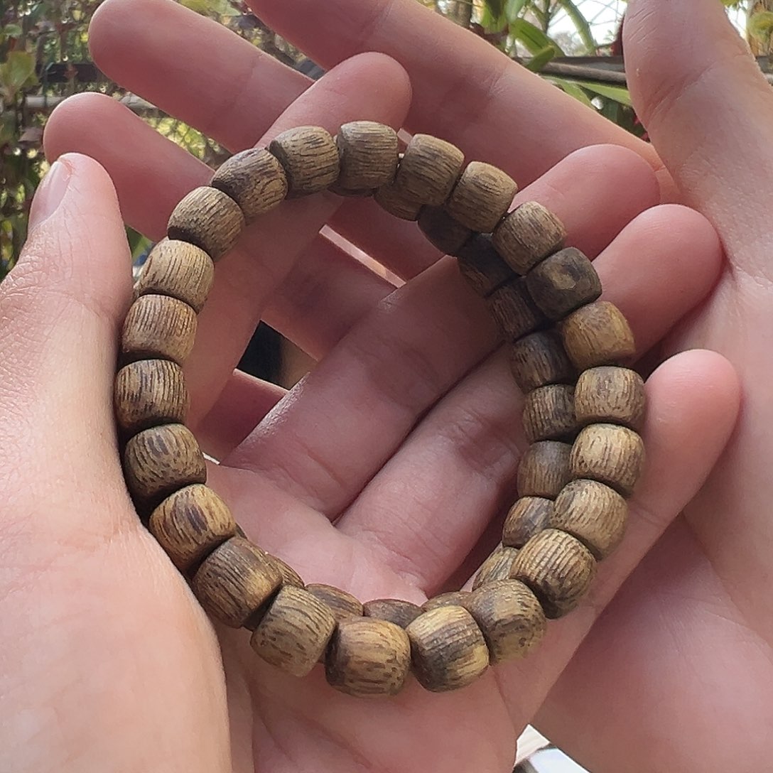沉香手串金沙叶多样性发货一条卡0.8