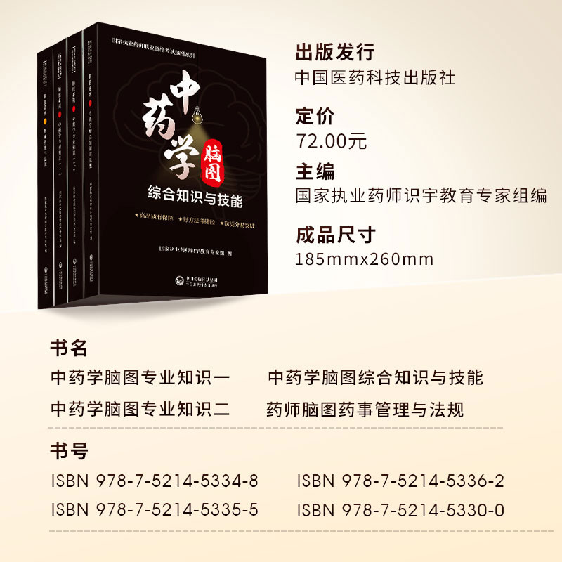 中药学脑图精品书籍