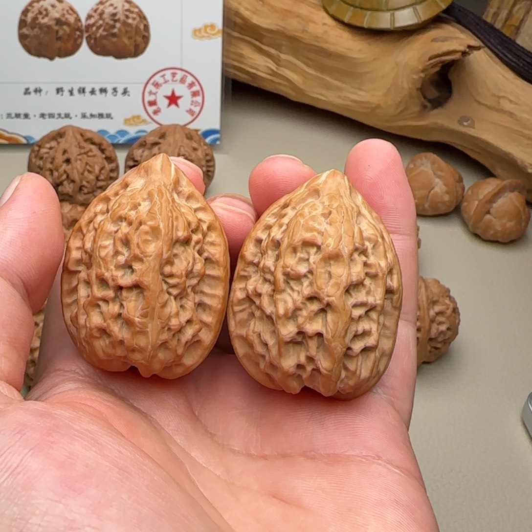 吊坠文玩核桃35尺寸沈鸡
