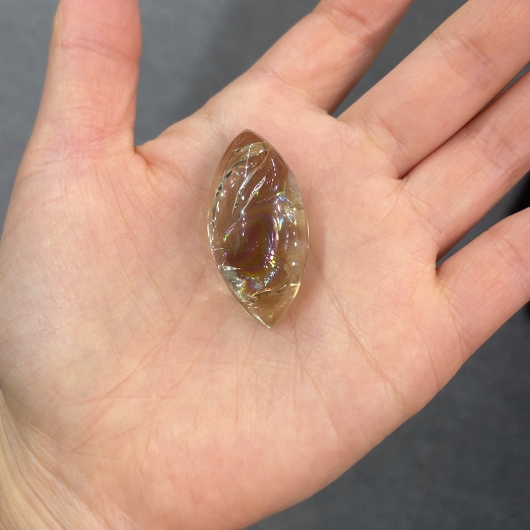 水晶吊坠未镶嵌马眼阿赛