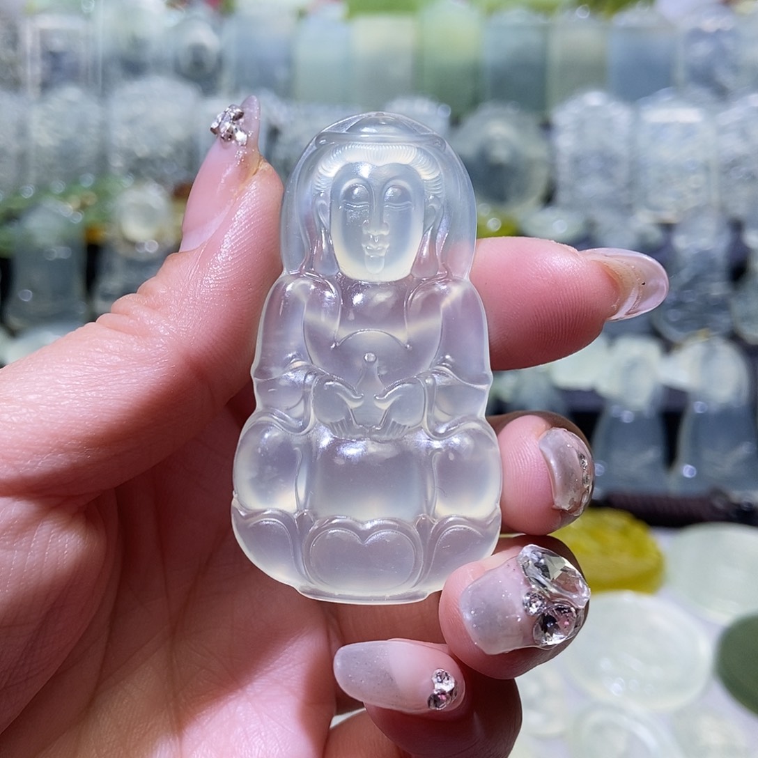 岫玉吊坠未镶嵌吊坠