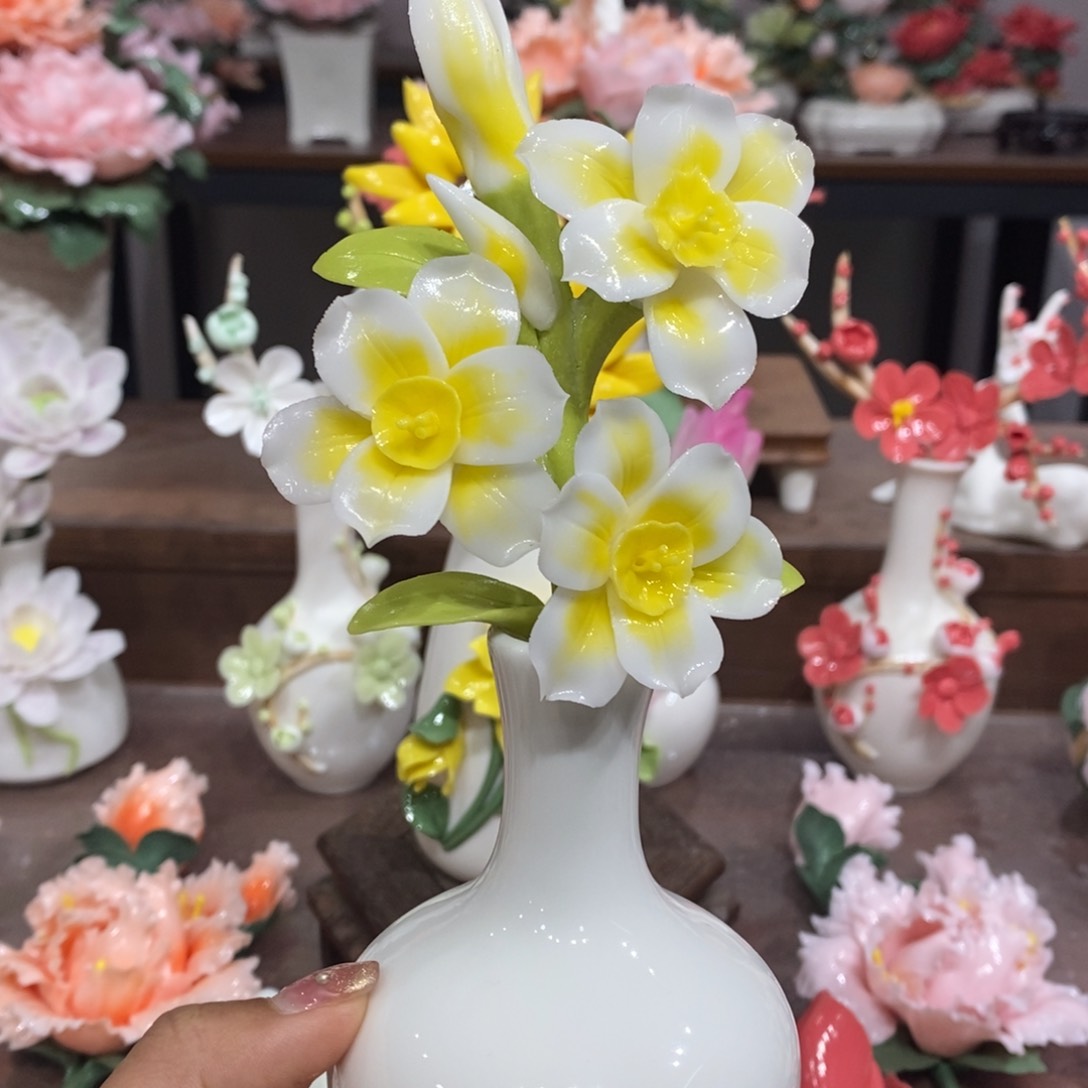 瓷片陶瓷工艺品摆件