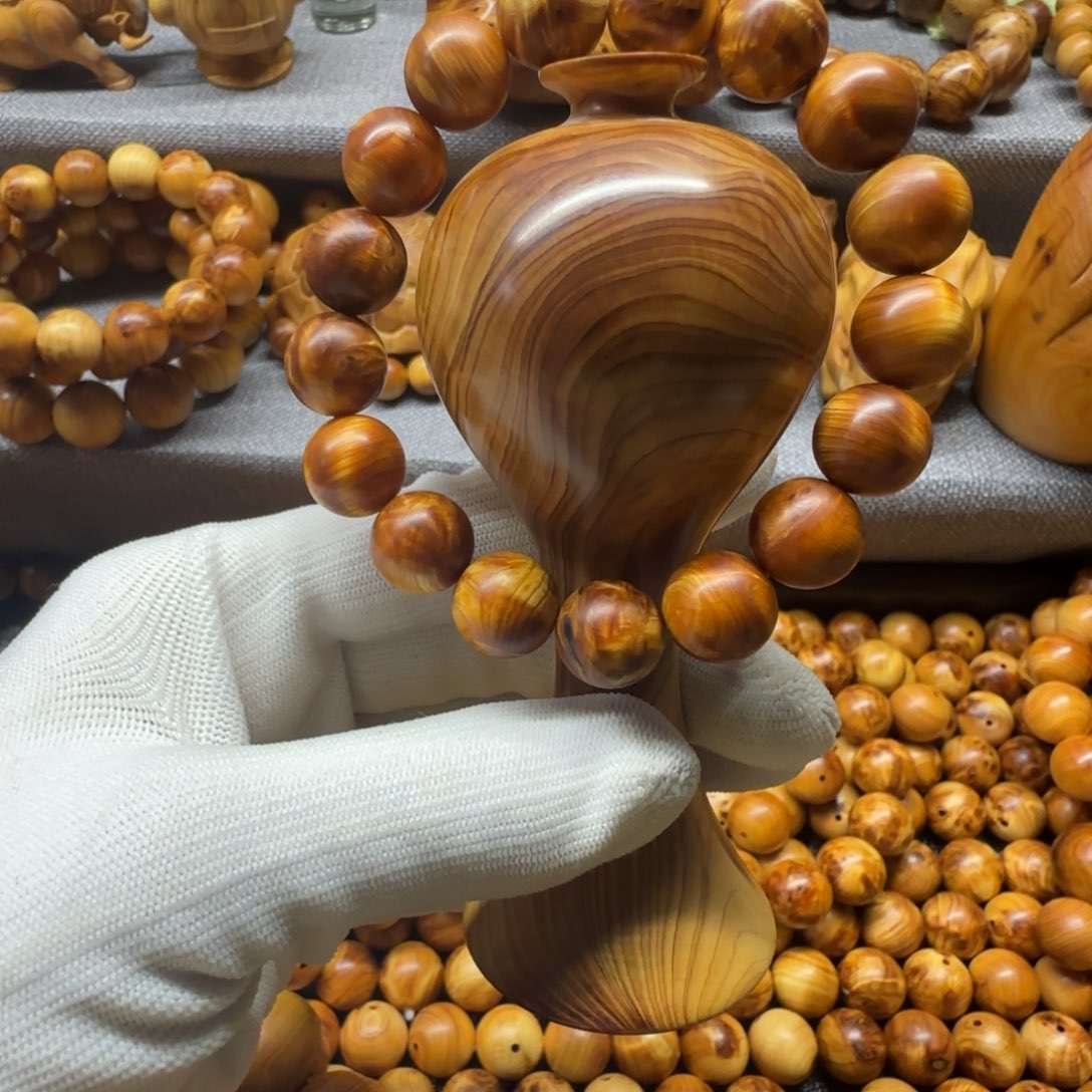 景***清柏木（崖柏）太行崖柏花瓶和1.2太行崖柏闪电高货