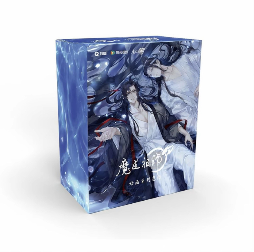 【双子】全强娶谷圈正版魔道祖师动画系列色纸收藏卡卡牌盲盒（代拆）