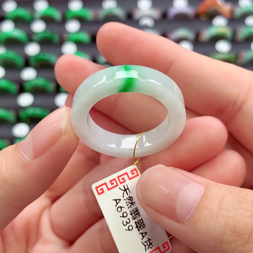 【闪购商品】未镶嵌戒指翡翠25号