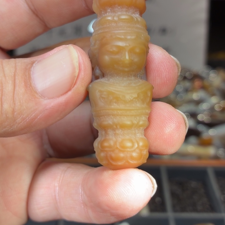 玛瑙/玉髓散珠_HEIMORI 天然天珠