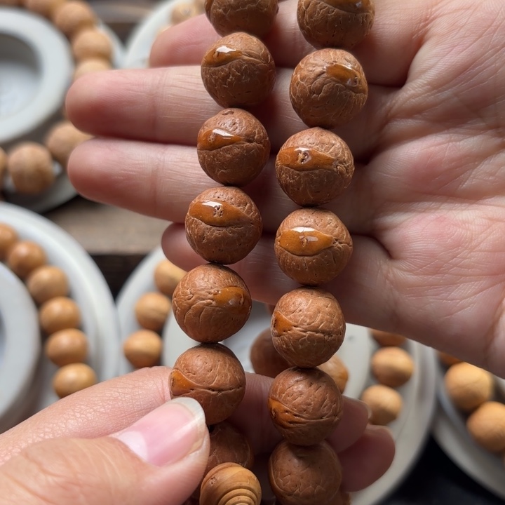凤眼菩提手串14.5mm手持