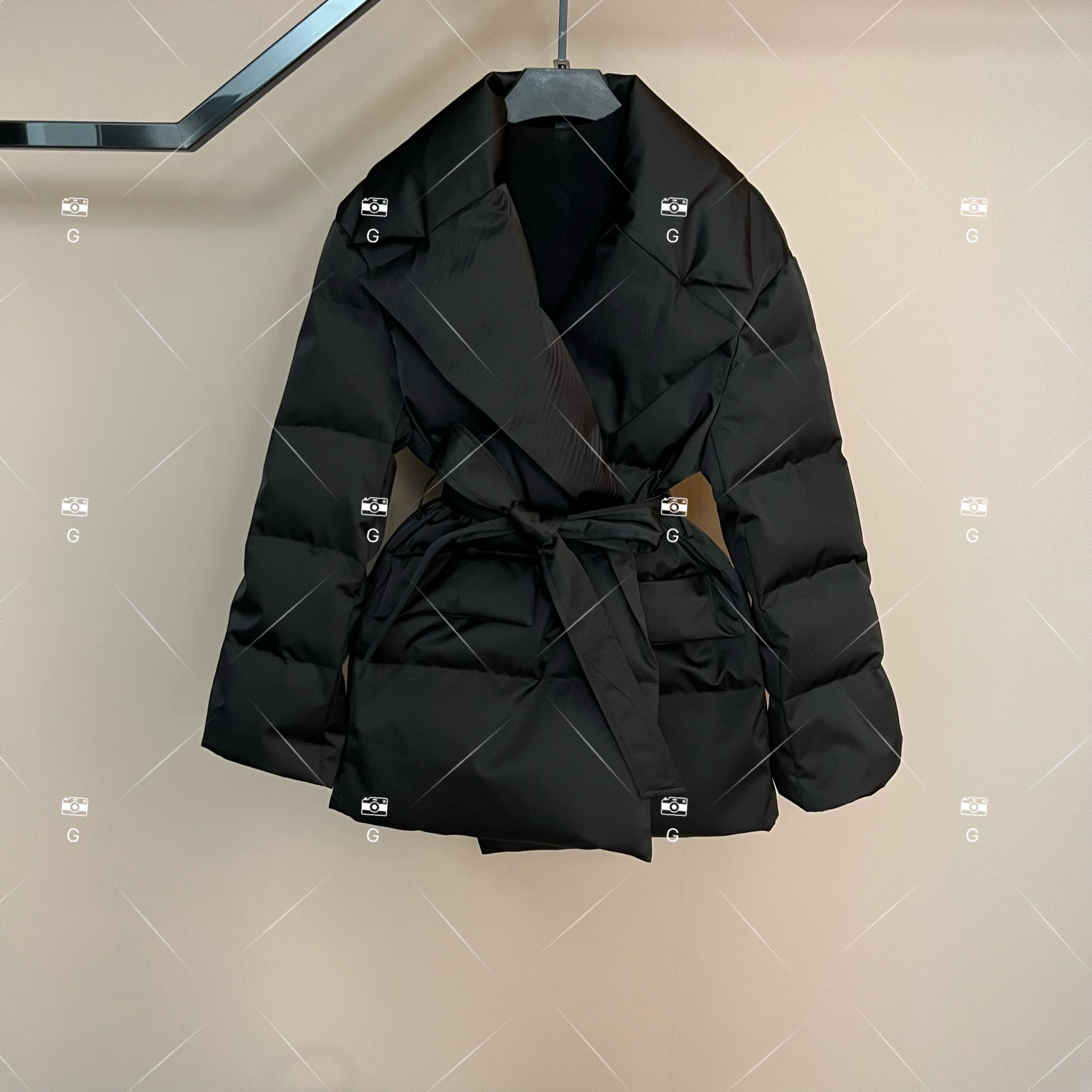 【娜娜】秋冬气质小香风设计师中长款羽绒服轻奢女 GS-57902