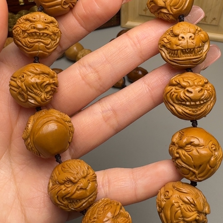 橄榄核手串/手链张**～恶僧生肖