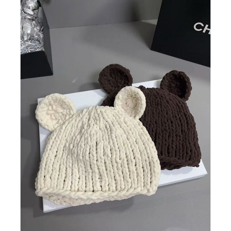 DACPAN-“耳朵帽”秋冬简约耳朵毛线帽子 2024/盼•PP CPA374