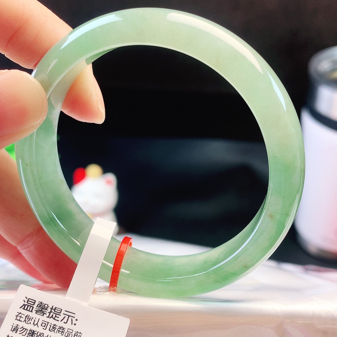 未镶嵌手镯翡翠53圈
