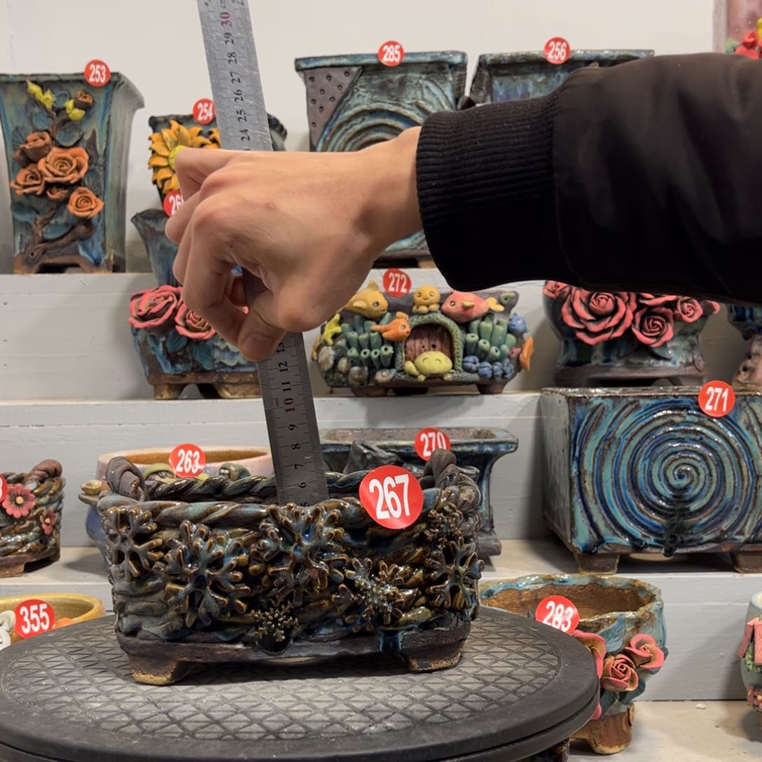 陶瓷福利267 号陶然花盆新年福利