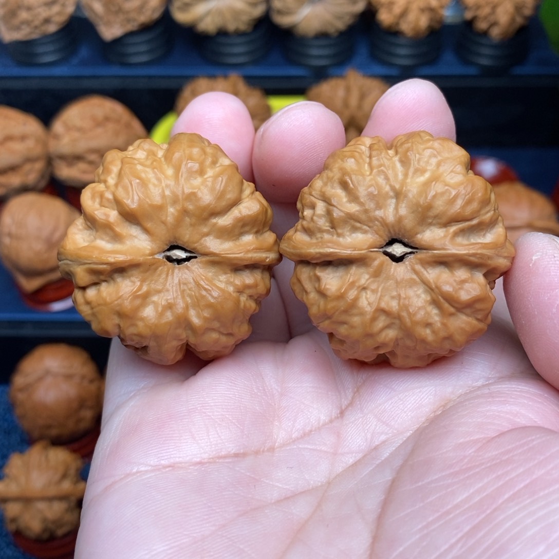 文玩核桃把件幺*啊手捻