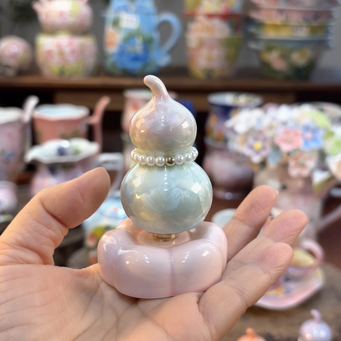 景德镇手绘高温釉下彩陶瓷茶具