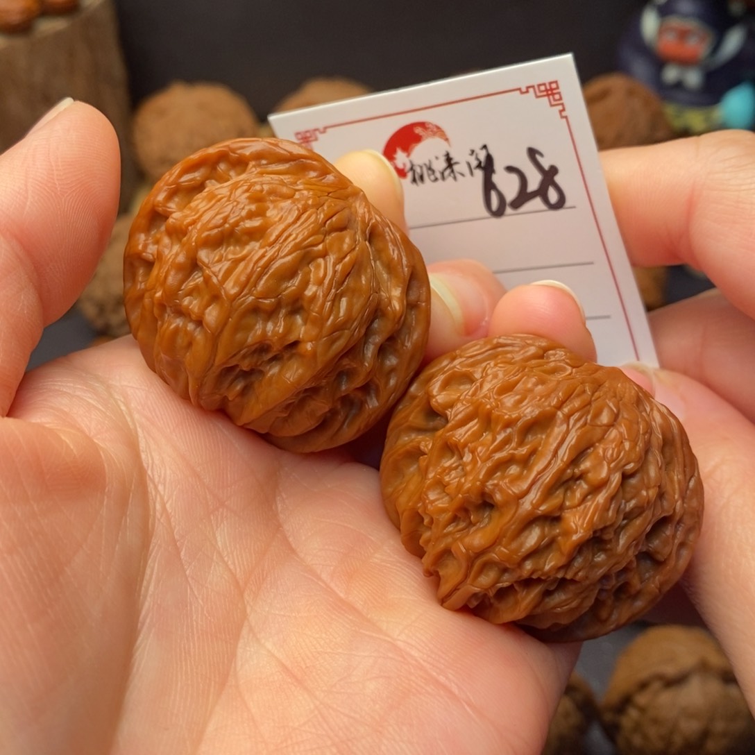 把件文玩核桃亚*628号40全品磨盘