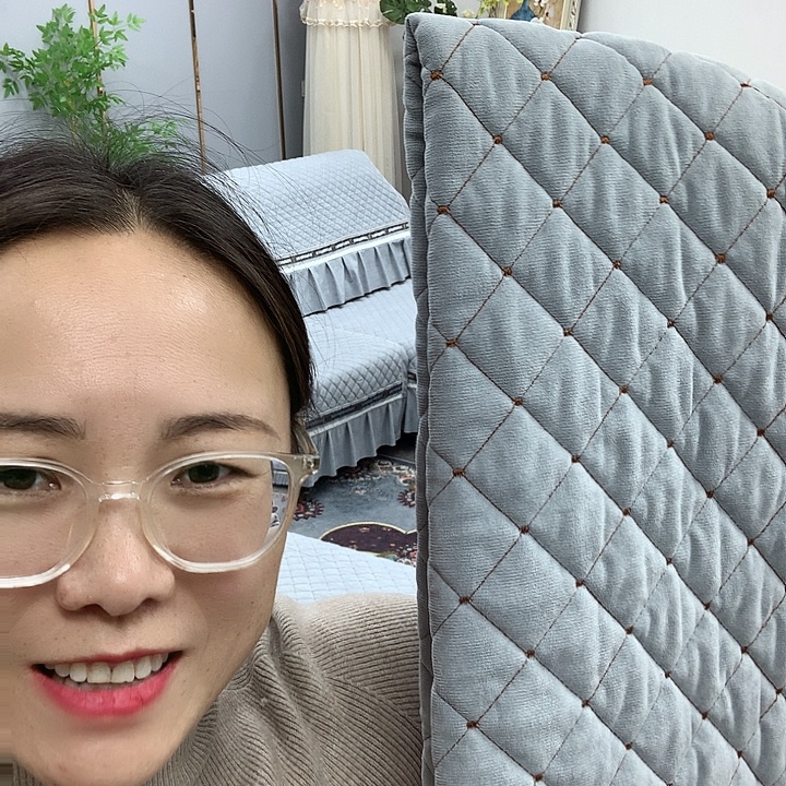 蜂***窝鹅绒高品质沙发垫