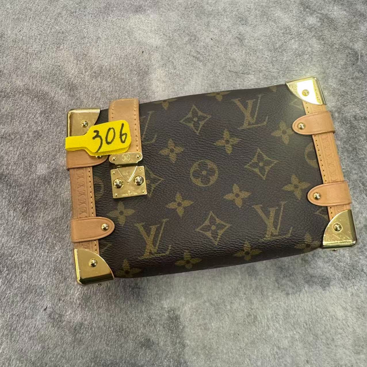 95新 LouisVuitton/路易威登 306 amr  lv/二奢包包