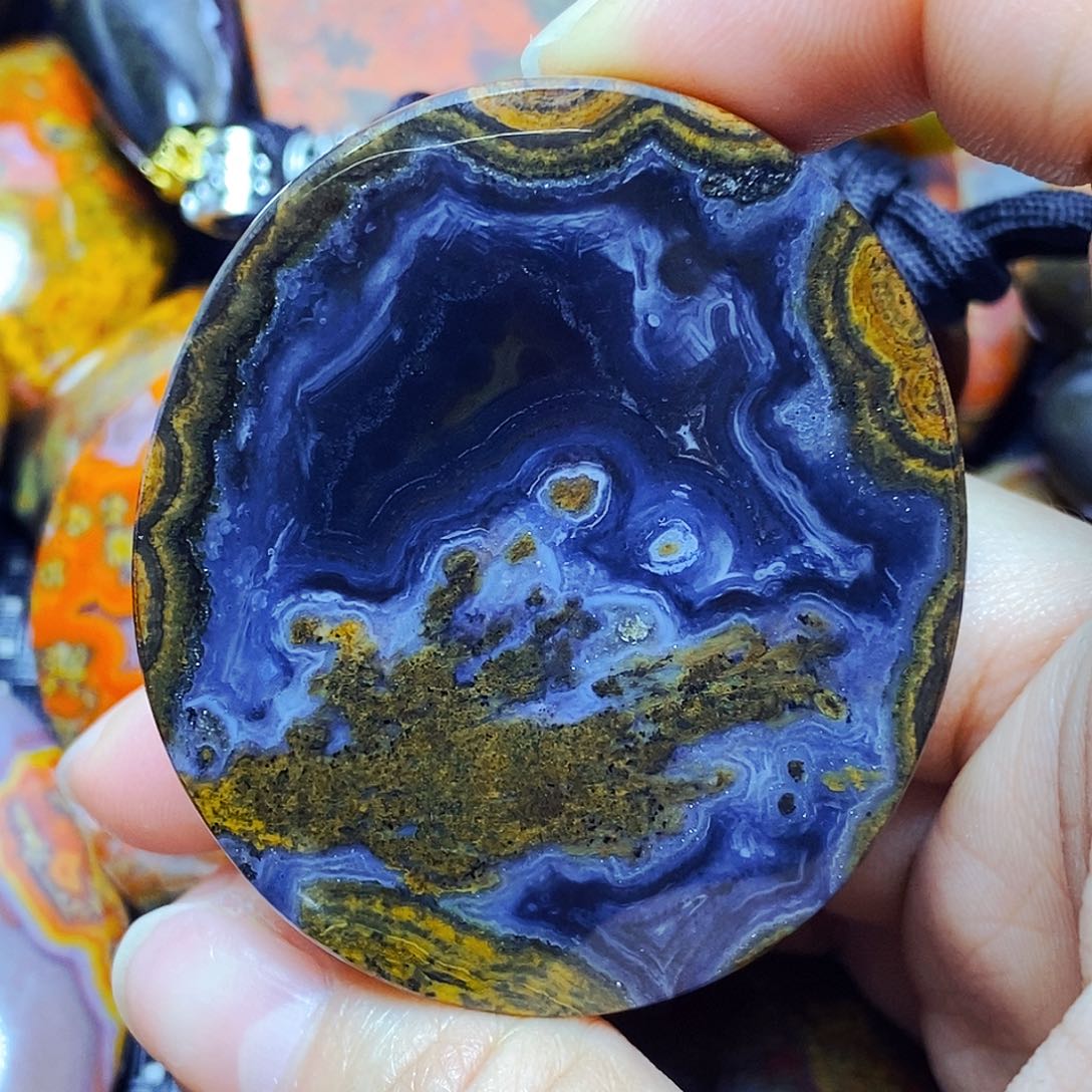 未镶嵌颈饰玛瑙/玉髓小*宝