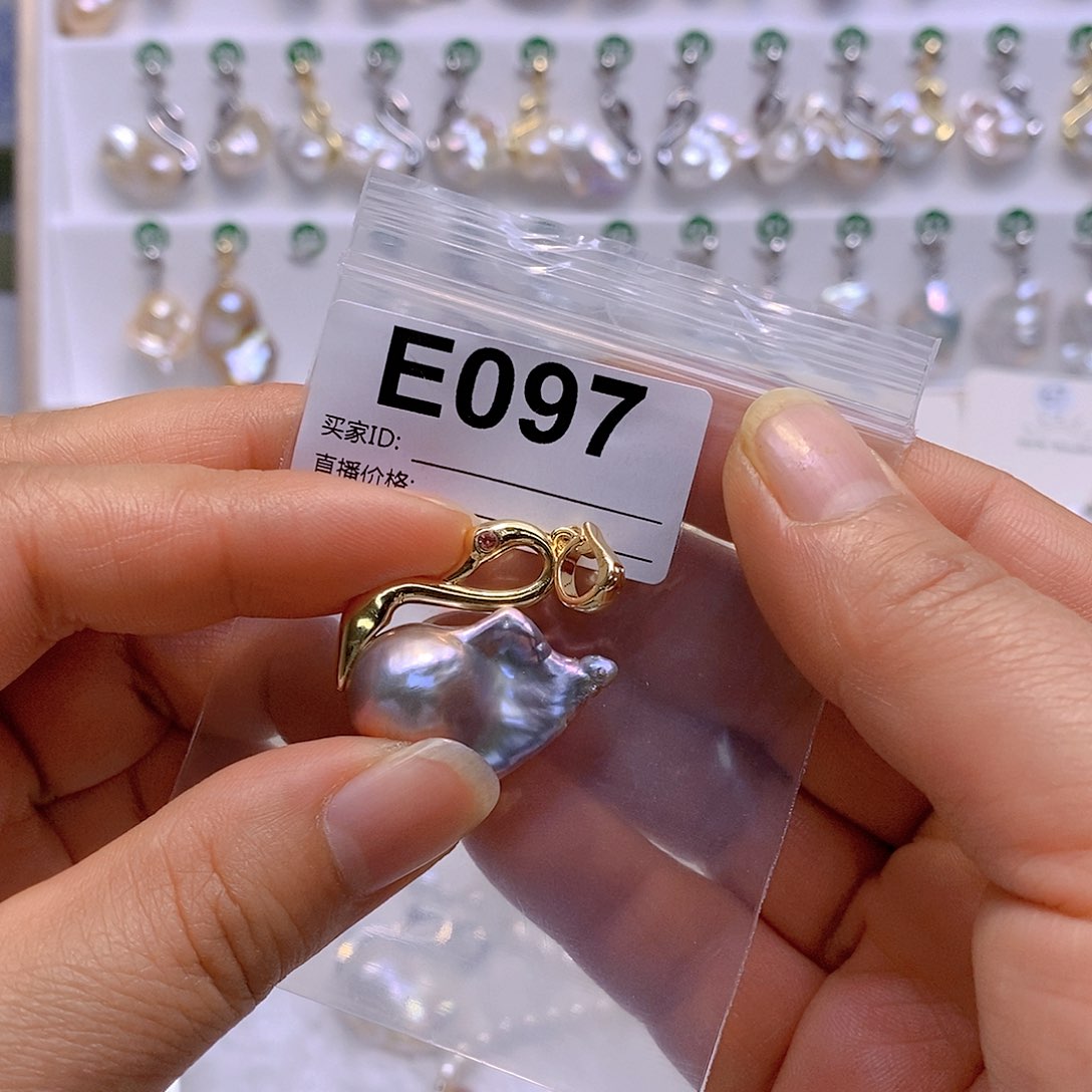 淡水珍珠颈饰银S925镶嵌