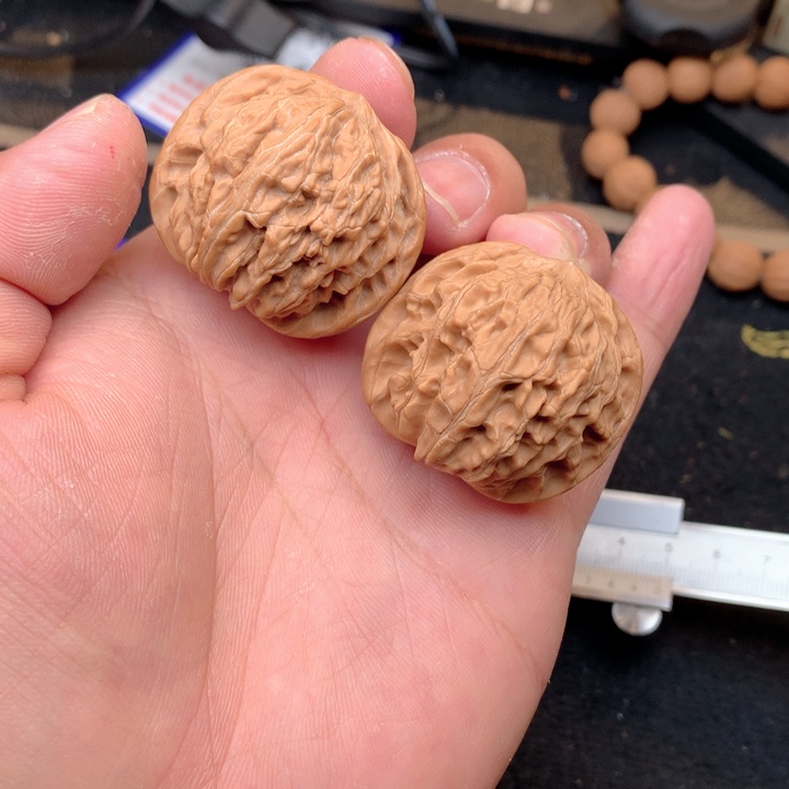 文玩核桃把件26号38全品正磨