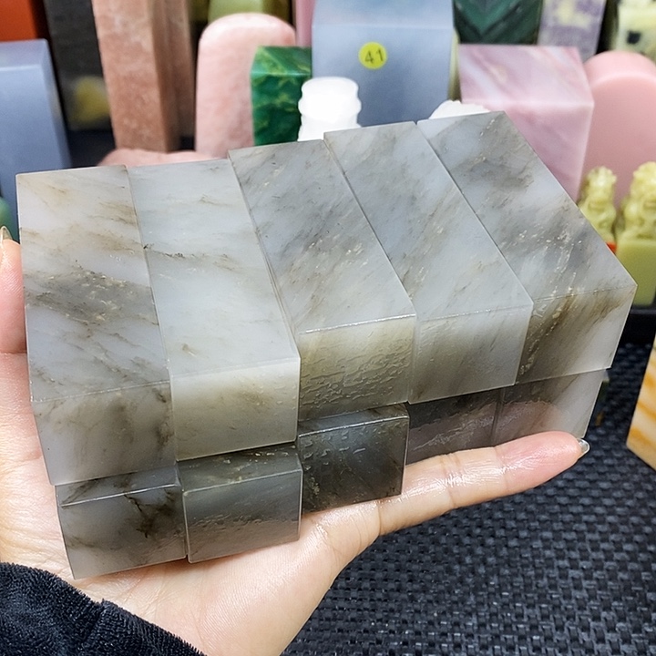 天***易印石青田石云南石头