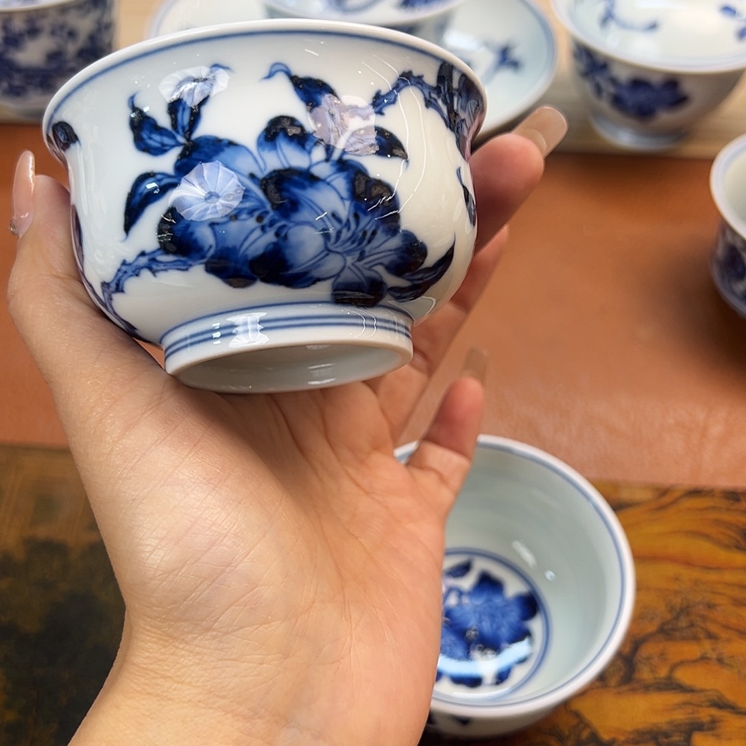 杯看**生景德镇手绘主人杯