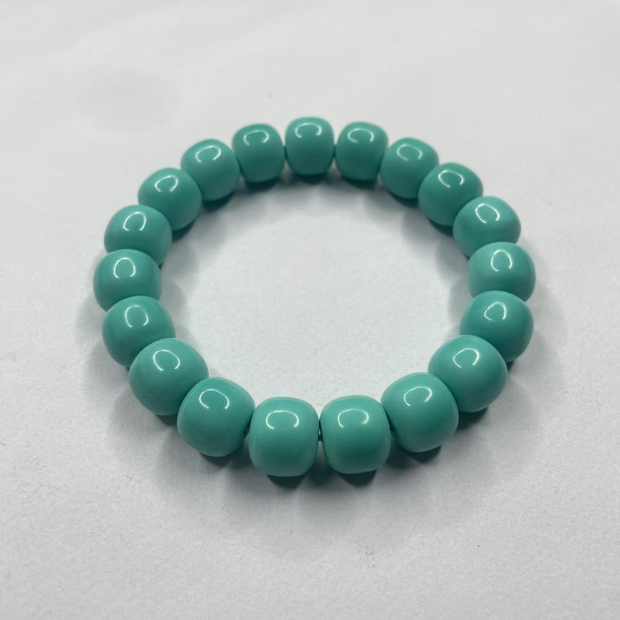 【畅意甄选】湖北天然果冻绿原矿老料时尚老邢12mm