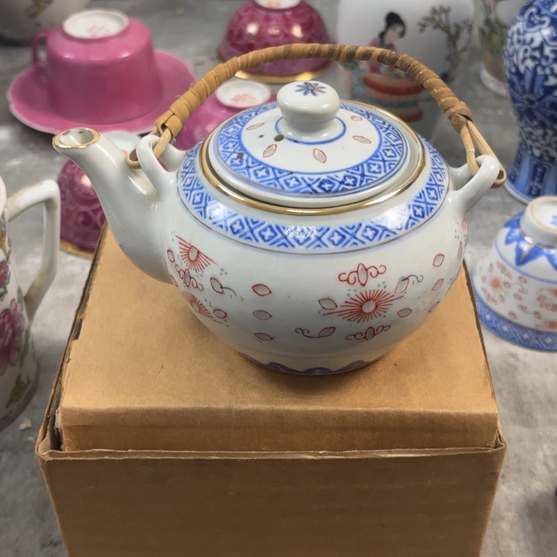 玲珑提梁壶全美品