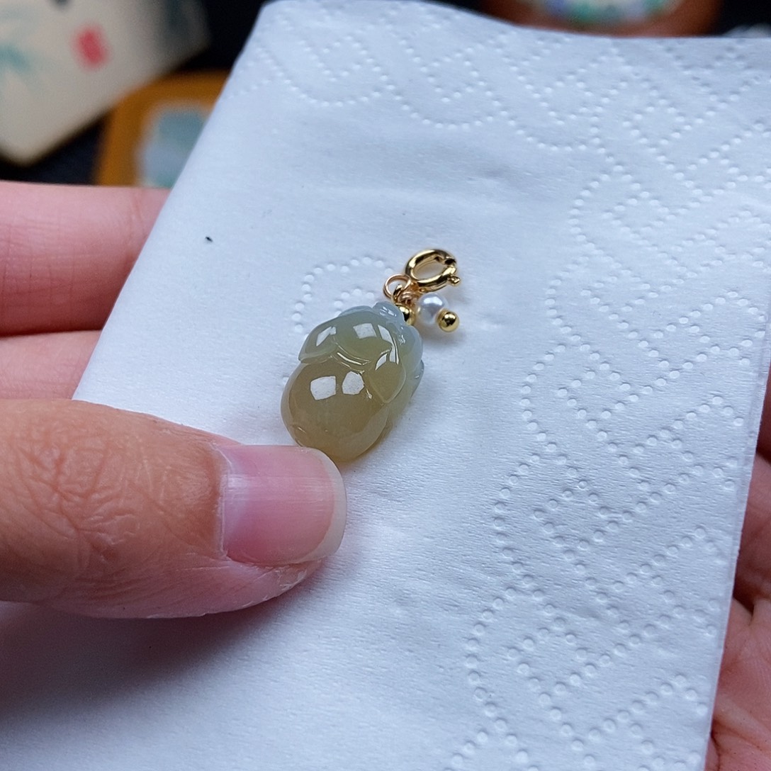 未镶嵌挂件翡翠闪