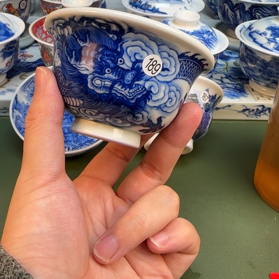 彦祖纯手工手绘茶具189