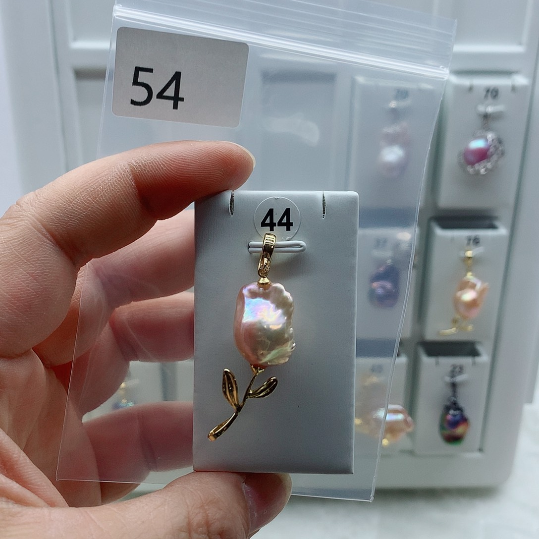 吊坠(不含链)合金淡水珍珠