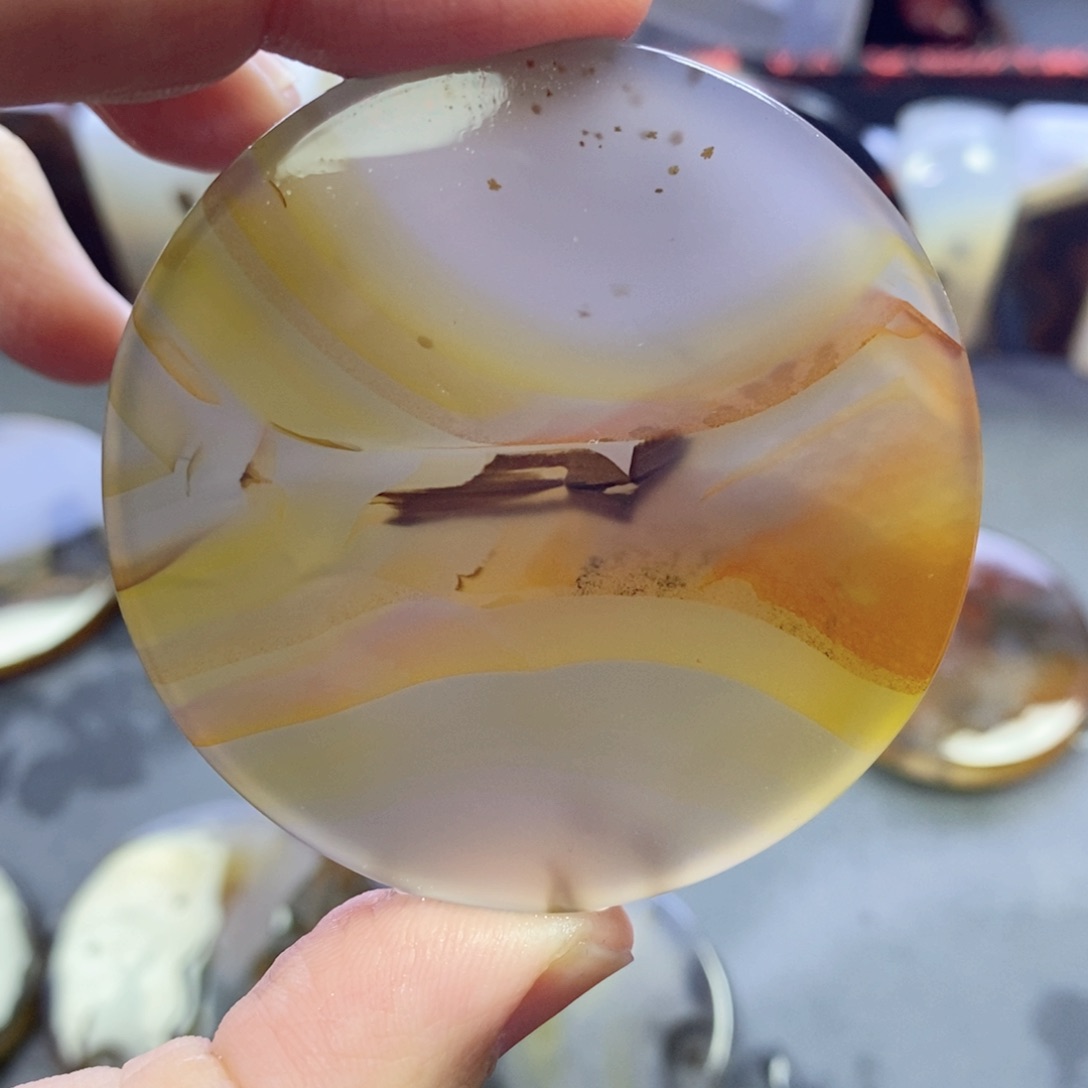 玛瑙/玉髓颈饰未镶嵌编号109