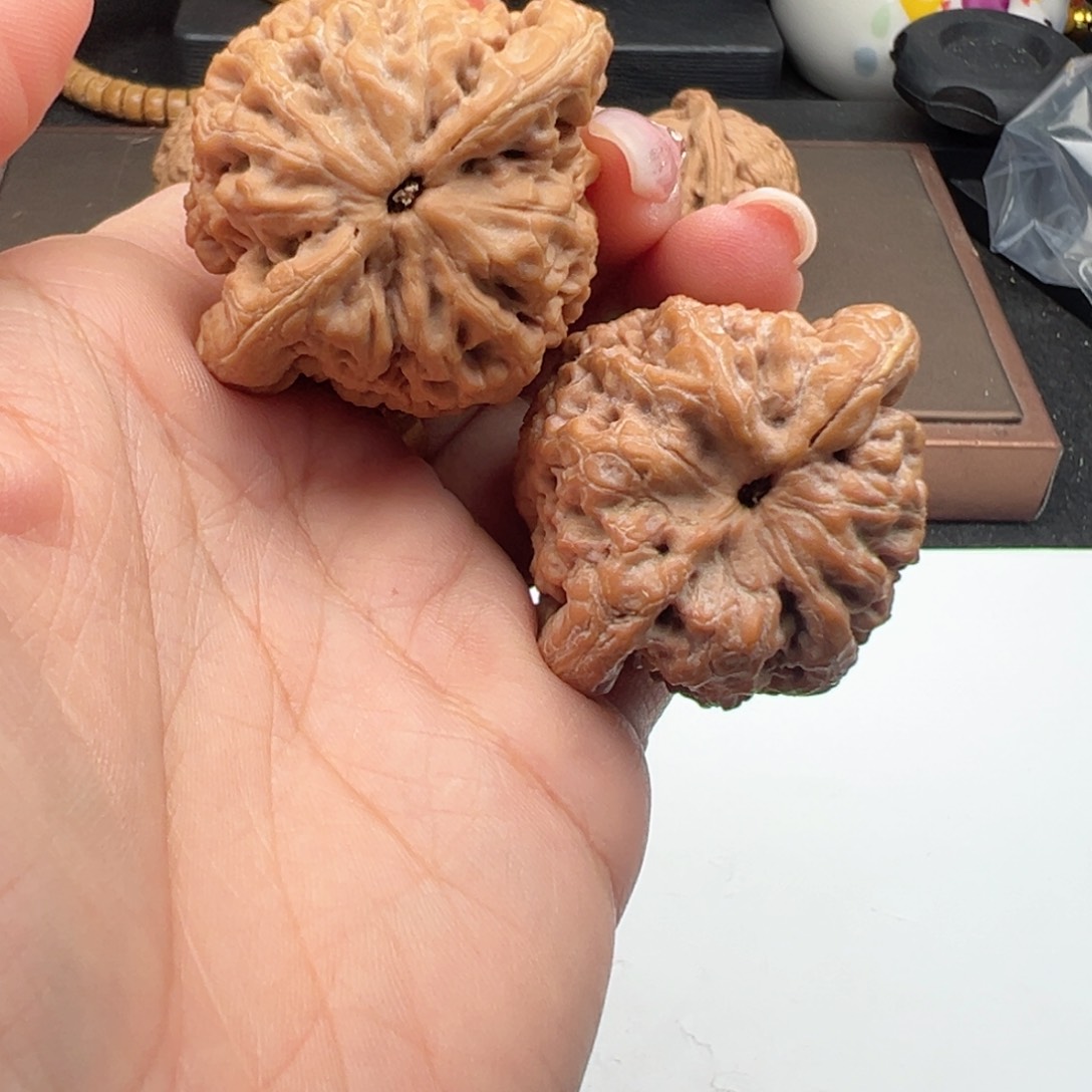 文玩核桃把件金公子45