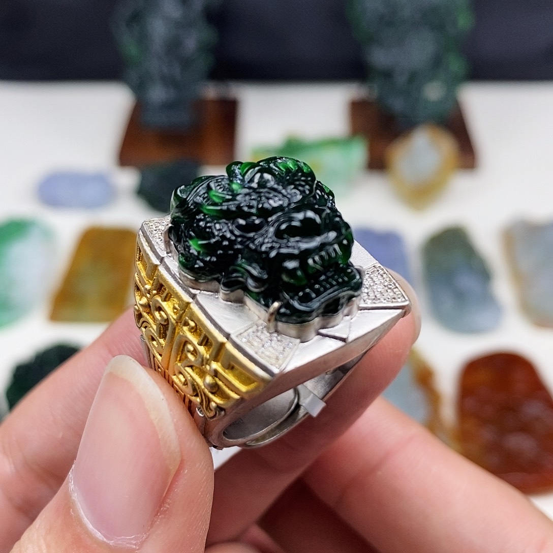 定制翡翠未镶嵌天然翡翠