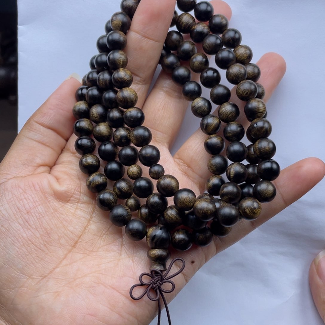 【闪购商品】沉香手串慧*@越南白棋瘤疤0.8