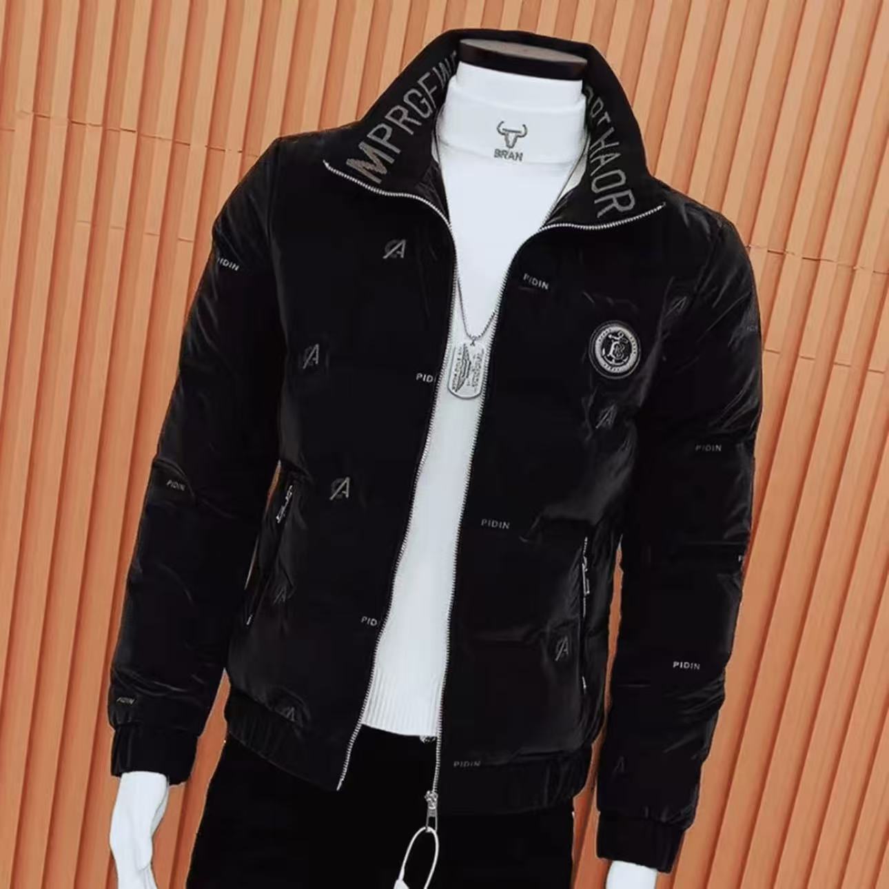 冬季青年棉衣短款韩版保暖男士常规款立领棉服棉袄时尚百搭修身男