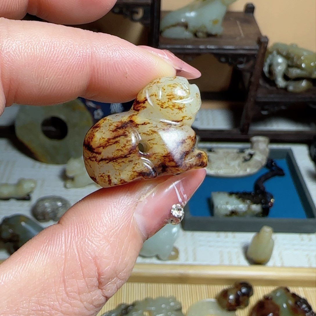 和田玉挂件未镶嵌玖****）