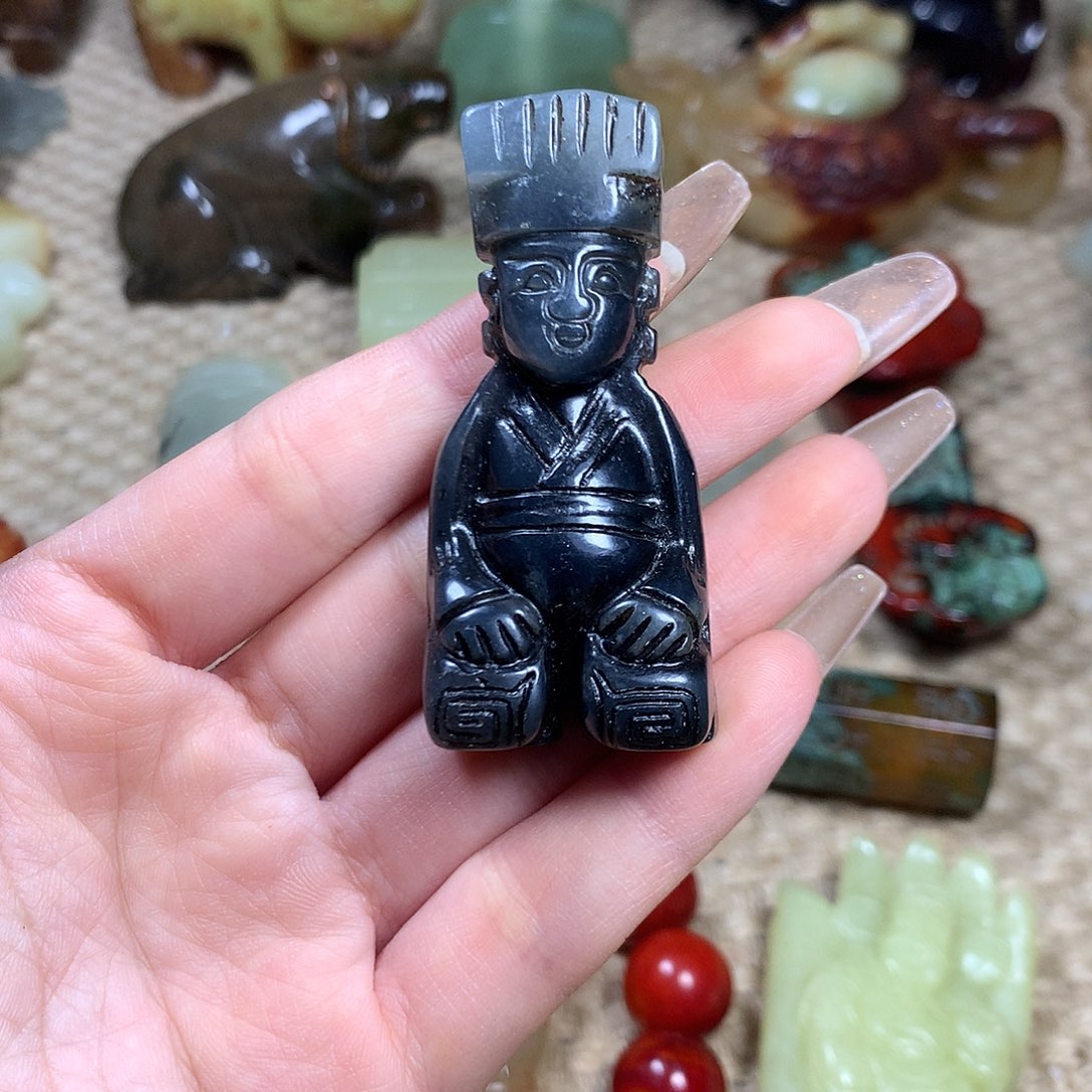 白玉菩提吊坠挂件