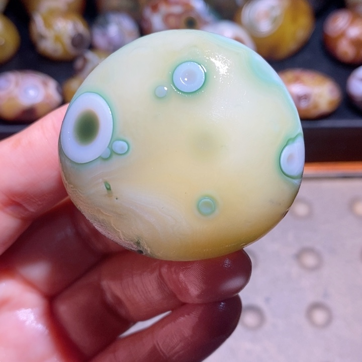 未镶嵌玛瑙/玉髓珠宝半成品167