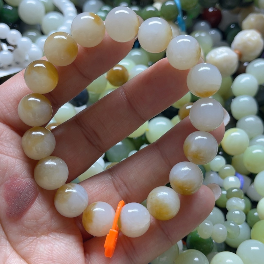 和田玉手链未镶嵌