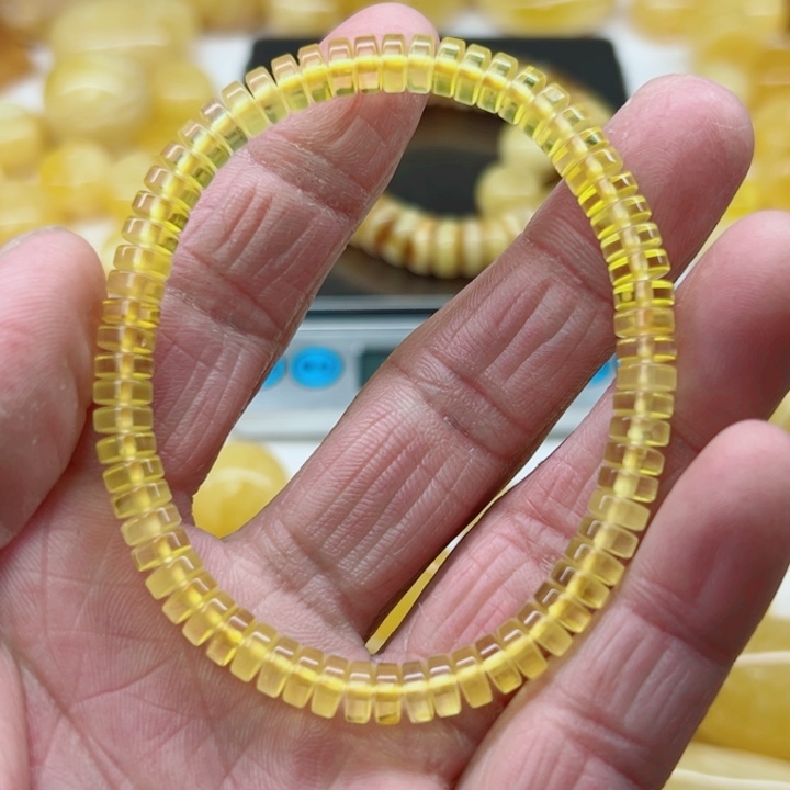 未镶嵌琥珀（矿物珀）手串