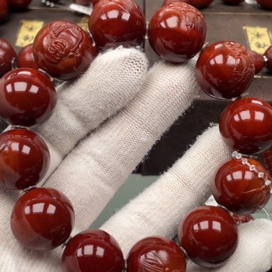 浪***浪橄榄核吊坠橄榄核