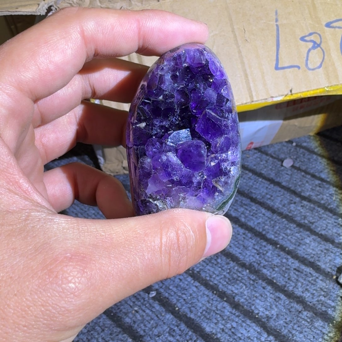 大型摆件（非配饰）银S925镶嵌紫晶