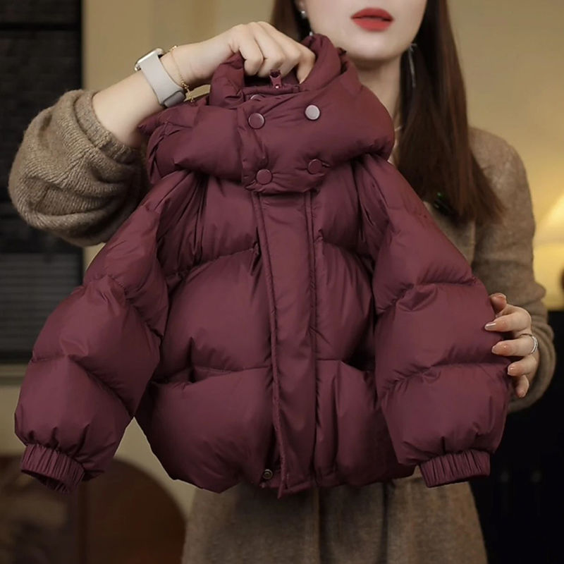 新款2025女童棉衣加厚棉服儿童冬装冬季洋气外套棉袄宝宝保暖棉服