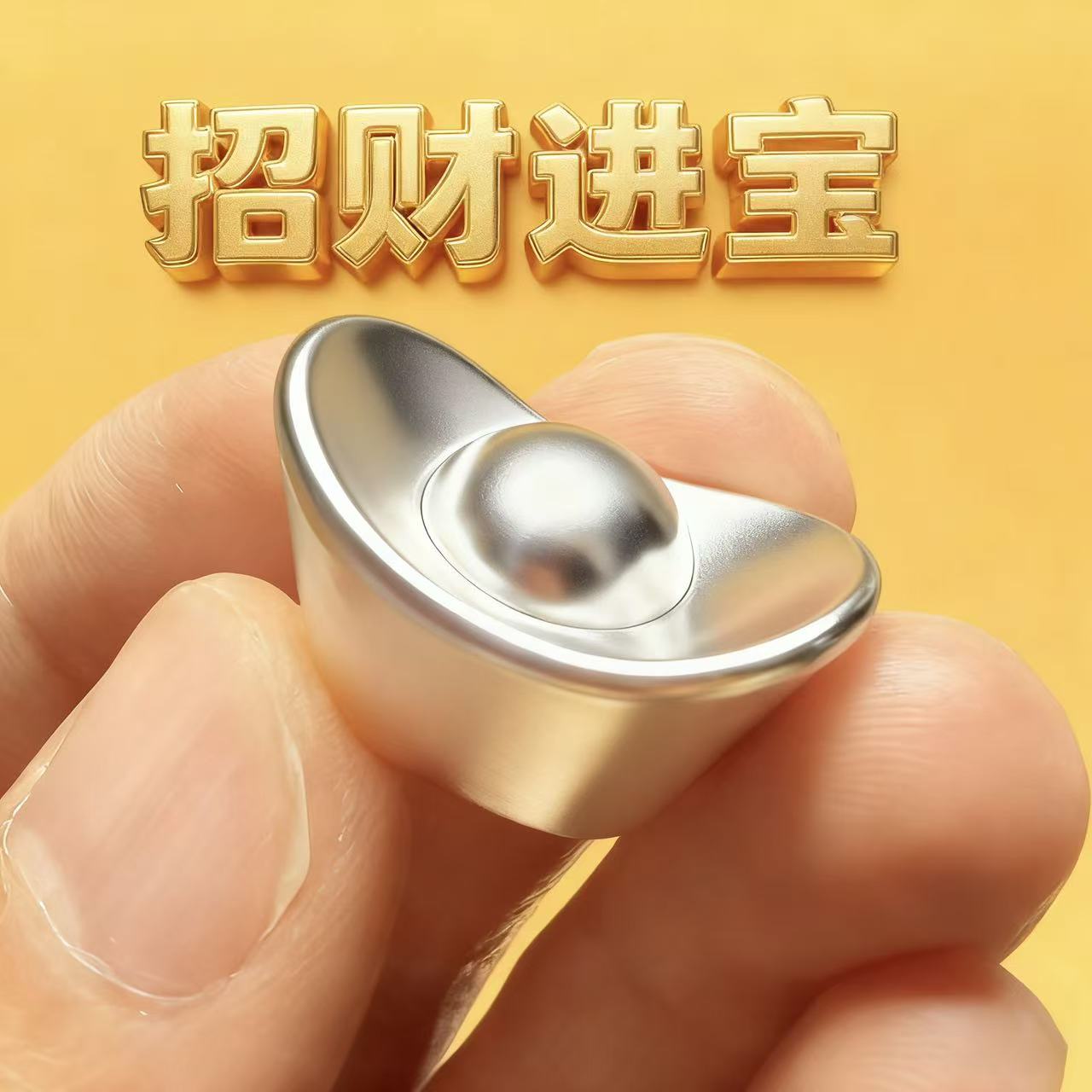 精美小元宝10g古法工艺礼品商务办公室家居高端摆件C